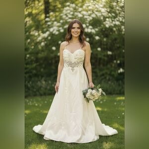 NWT Beautiful Dress & Veil